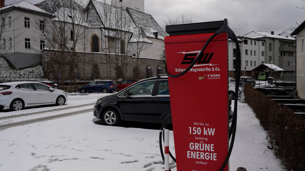 Supercharger auf der Gimpl-Insel